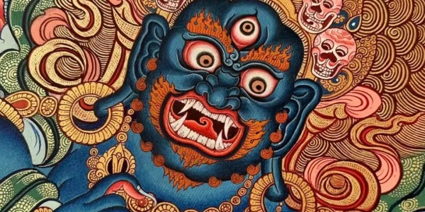 The Six-Armed Mahakala: The Fierce Guardian Deity of Tibetan Buddhism